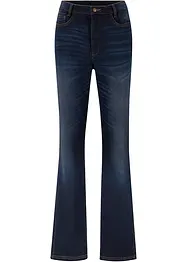 Jean Bootcut, taille haute et élastiquée, bonprix