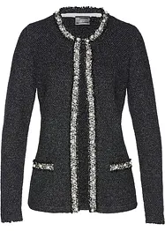 Strickjacke mit Perlen, bonprix