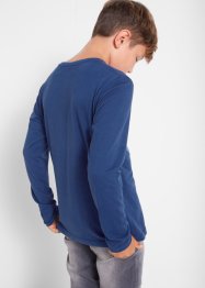 T-shirt garçon manches longues à imprimé cool, bpc bonprix collection