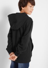 Sweat-shirt garçon à capuche avec imprimé, bpc bonprix collection