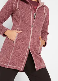 Long-Fleecejacke, bonprix