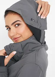 Duffle-Jacke aus Softshell, wasserabweisend, bonprix