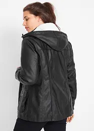 Veste enduite à capuche, bonprix