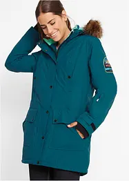 Funktions-Outdoor-Longjacke mit Kapuze, wasserdicht, bonprix