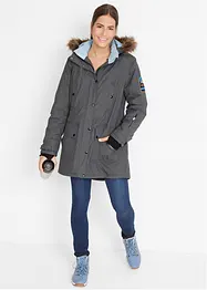 Parka outdoor imperméable à capuche, bonprix