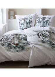Parure de lit réversible motif tigre, bpc living bonprix collection