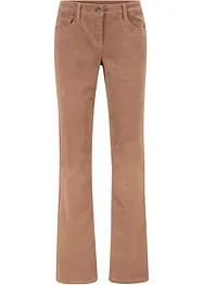 Pantalon en velours côtelé extensible, Bootcut, bonprix