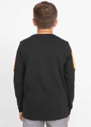 Jungen Langarmshirt mit coolem Druck aus Bio-Baumwolle, bpc bonprix collection