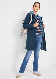 Winter-Kurzmantel in Wolloptik, 2in1 Optik, John Baner JEANSWEAR
