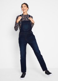 Jeans-Latzhose, weit, bpc bonprix collection
