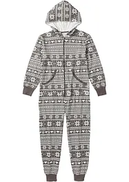 Combipyjama oversize en matière sweat, bonprix