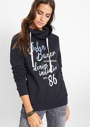 Sweat-shirt à imprimé brillant, John Baner JEANSWEAR