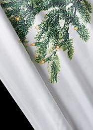 Vorhang mit Tannenbaum Druck (1er Pack), bpc living bonprix collection