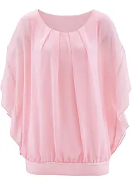 Chiffon Tunika mit Untertop, bonprix