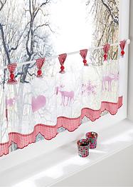 Scheibengardine mit Elch Druck, bpc living bonprix collection
