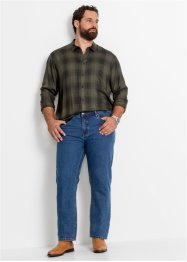 Classic Fit Jeans mit seitlichem Dehnbund, Straight, bonprix