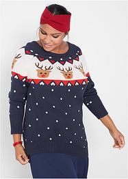 Weihnachtspullover Rentier, bpc bonprix collection