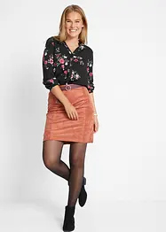 Longbluse aus fließender Viskose, bonprix