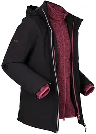 Funktions-Outdoor-3 in 1 Jacke mit Strickfleece-Innenjacke, bonprix