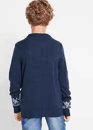 Feinstrickpullover mit Weihnachtsmotiv, bonprix