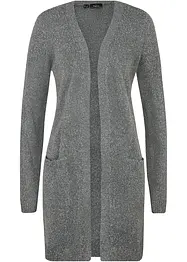 Gilet long en maille bouclée, bonprix