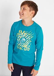 Jungen Langarmshirt aus Bio-Baumwolle (2er-Pack), bpc bonprix collection
