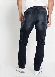 Jean stretch cargo Slim Fit, Straight, bonprix