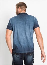 Polo aspect délavé, manches courtes, John Baner JEANSWEAR
