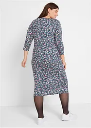 Shirt-Kleid mit 3/4-Ärmeln, bonprix