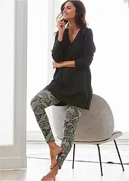 Pyjama mit Leggings, bonprix