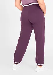 Pantalon en molleton stretch de coton mélangé, bonprix