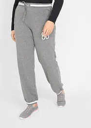 Pantalon en molleton stretch de coton mélangé, bonprix