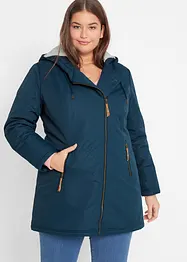 Jacke mit Teddyfell-Kapuze, bonprix