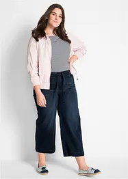 7/8-High Waist Ultra-Soft-Jeans mit High-Waist-Bequembund, Loose-Fit, bonprix