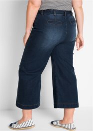 7/8-High Waist Ultra-Soft-Jeans mit High-Waist-Bequembund, Loose-Fit, bpc bonprix collection