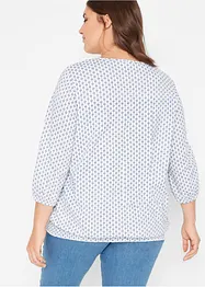 Shirt, Doppelpack, bedruckt, 3/4 Arm, bonprix