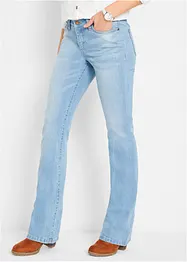 Jean bootcut taille mi-haute, stretch, bonprix