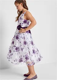 Festliches Mädchen Kleid mit Organza, bonprix