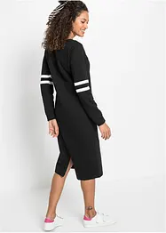 Robe sweat à rayures, bonprix