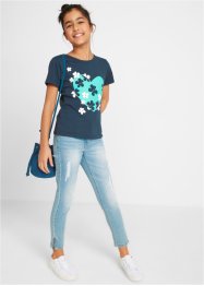 Mädchen T-Shirt (2er Pack) aus Bio-Baumwolle, bpc bonprix collection