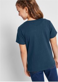Mädchen T-Shirt (2er Pack) aus Bio-Baumwolle, bpc bonprix collection