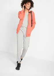 Kapuzen-Sweatjacke aus reiner Baumwolle, bonprix