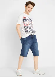 Sweatjeans-Bermuda, Regular Fit, bonprix
