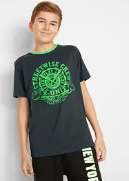 Lot de 2 T-shirts 100% coton, bonprix