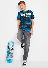 Lot de 2 T-shirts 100% coton, bonprix