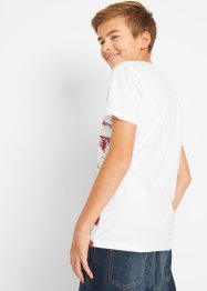Jungen T-Shirt, Slim Fit aus Bio-Baumwolle, bpc bonprix collection