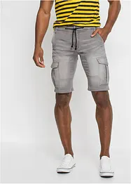 Sweatjeans-Bermuda, Regular Fit, bonprix