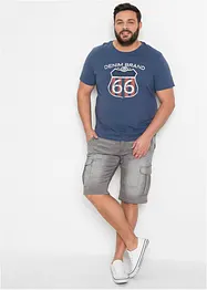 Sweatjeans-Bermuda, Regular Fit, bonprix