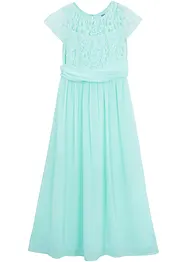 Chiffonkleid mit Spitze, bonprix