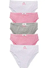 Mädchen Slip (5er Pack), bonprix